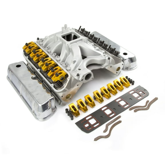 Speedmaster PCE435.1035 Compatible with Ford 351W Windsor Solid FT 210cc Cylinder Head Top End Engine Combo Kit