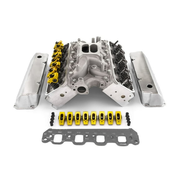 Speedmaster PCE435.1070 Compatible with Ford 289 302 Windsor Boss Hyd Roller Cylinder Head Top End Engine Combo Kit