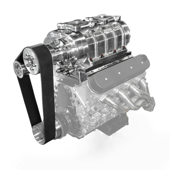 Speedmaster PCE460.1011 Compatible with Chevy GM LS3 Complete 6-71 Roots Supercharger Blower Kit
