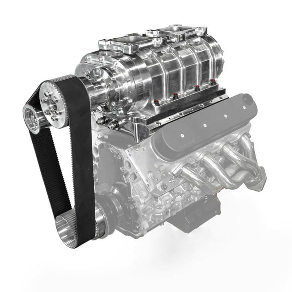 Speedmaster PCE460.1015 Compatible with Chevy GM LS1 Complete 6-71 Roots Supercharger Blower Kit