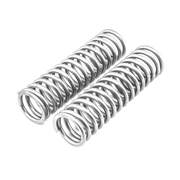 Speedmaster PCE493.1006 450 lbs./in. Spring Rate 7" Tall Coil Over Shock Springs - Silver (Pair)