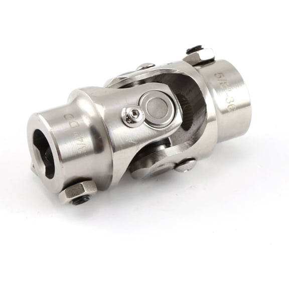 Speedmaster PCE514.1003 5/8"-36 Spline X 3/4" Double D Stainless Steel Steering U-Joint