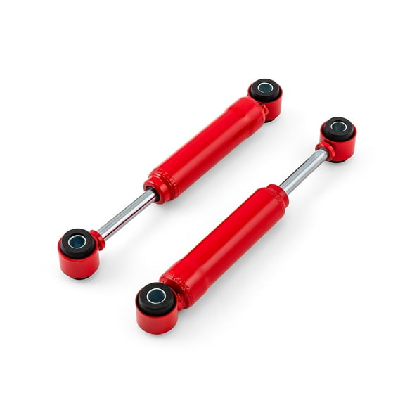 Speedmaster PCE530.1001 Shorty Red Shock Absorbers Mono Tube Hot Rod 11 1/4" Extended 7 7/8" Collapsed