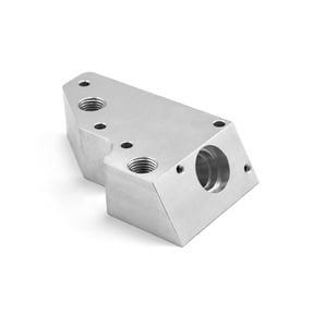 Speedmaster PCE667.1001 Compatible with Chevy GM LS3 Downdraft Idle Air Control Intake Adapter Aluminum 1-148-002