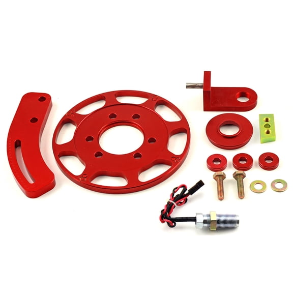 Speedmaster PCE680.1002 Compatible with Chevy SBC 350 7" Aluminum Magnetic Crank Trigger Kit