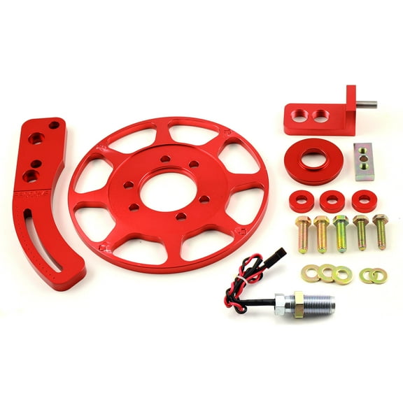 Speedmaster PCE680.1003 Compatible with Chevy BBC 454 8" Aluminum Magnetic Crank Trigger Kit