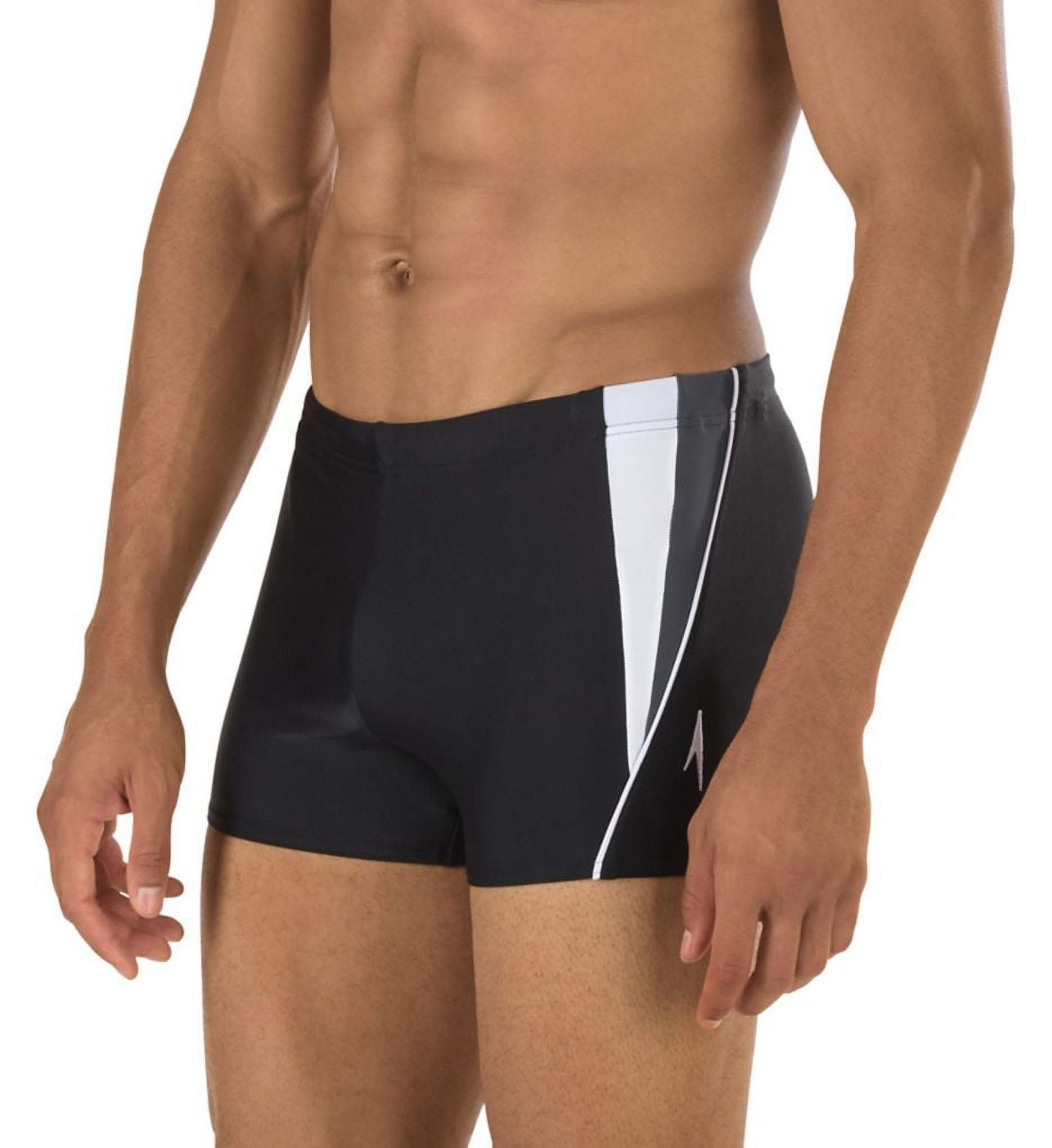 Speedo Mens Poly Endurance Square Leg Jammer Swimsuit-Size
