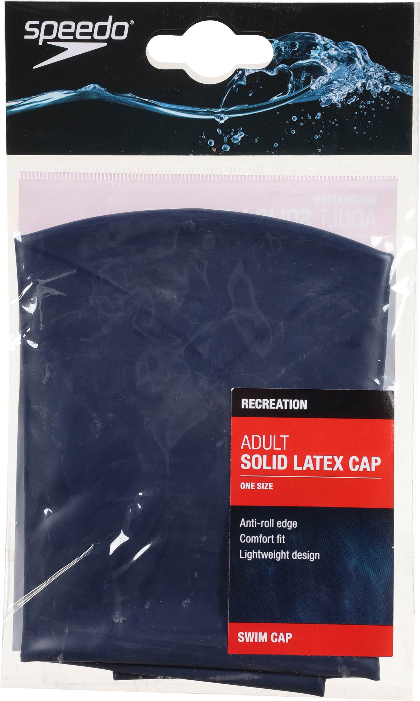 Speedo Solid Latex Swim Cap