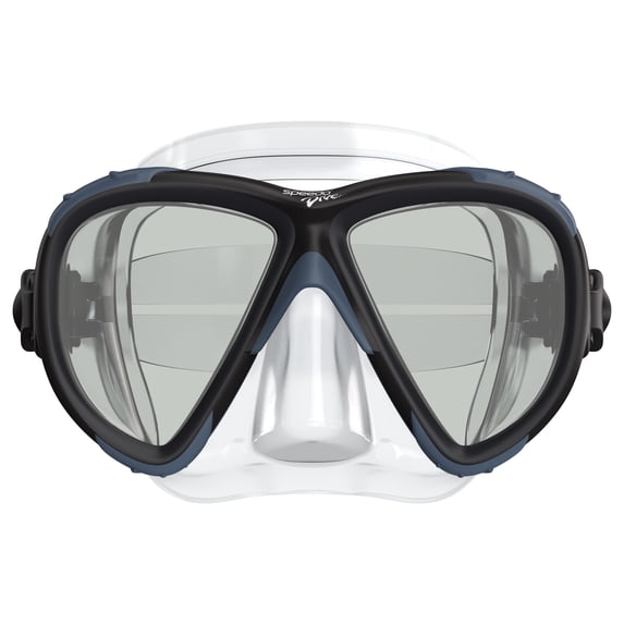 Speedo Adult Pilot Swimming Mask, Soft Fit with Anti‑Fog and UV Protection, Ages 12+