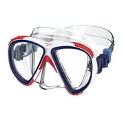 Speedo Adult Pilot Swimming Mask, Soft Fit with Anti Fog and UV Protection, Ages 12+