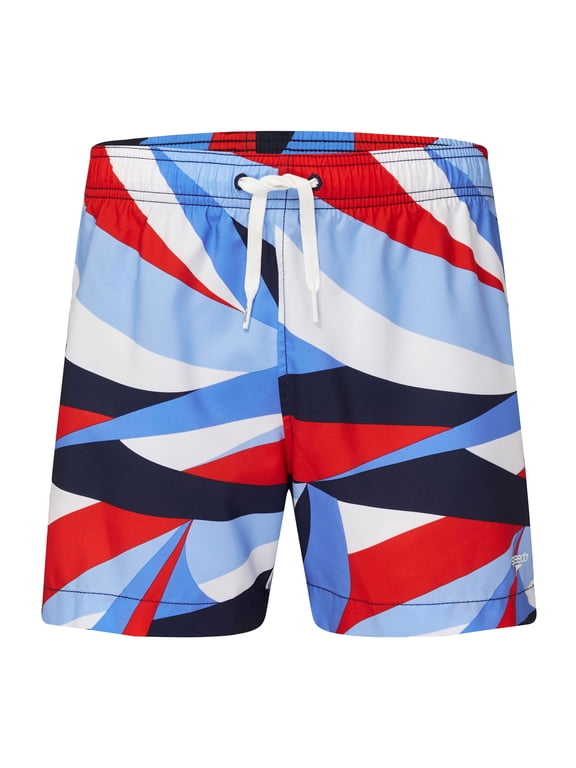 Boys' Printed Volley with Comfort Brief Liner, Sizes XXS-XL