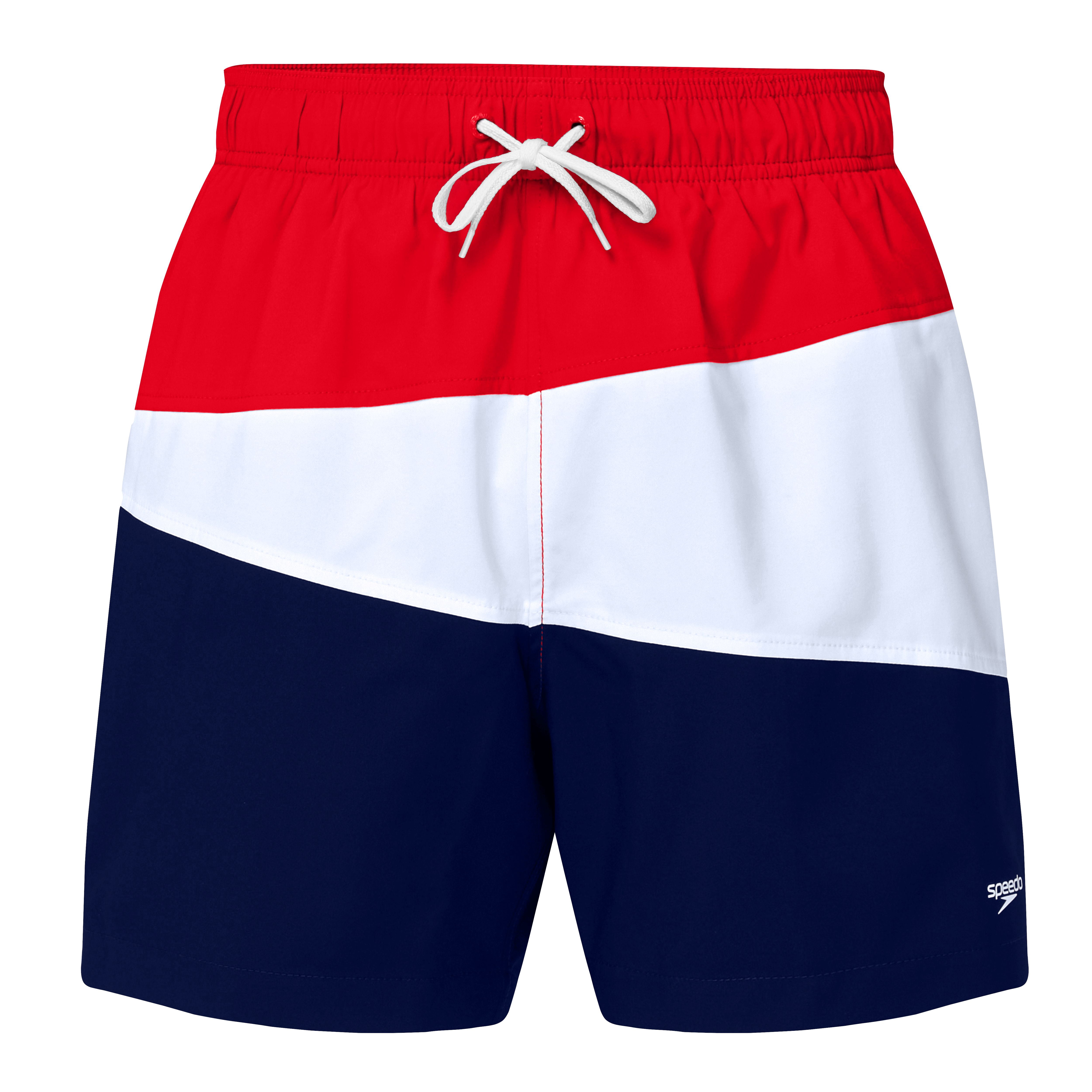 Speedo Boys' Colorblock Volley Swim Shorts with Comfort Liner, Sizes XXS-XL