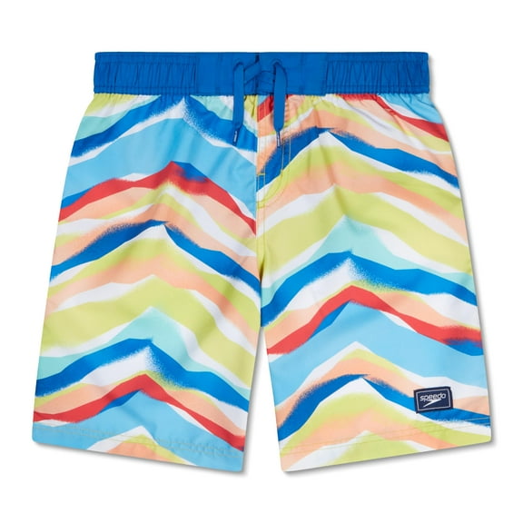 Speedo Boy's Swim Trunk Knee Length Boardshort E-Board Printed