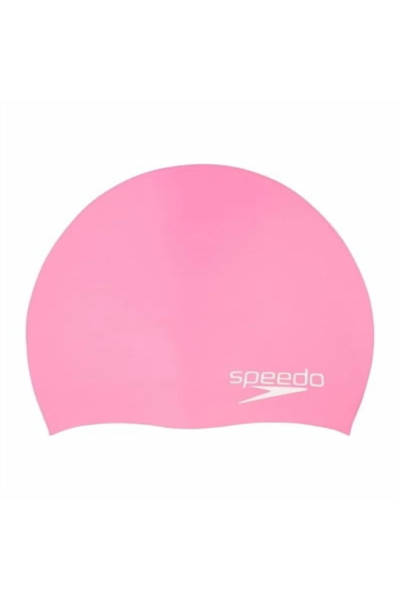 Brand Junior Pink Silicone Swim Cap