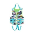 thumbnail image 1 of Speedo Children's Life Jacket, Blue Fins, 30-50 lbs, 1 of 1