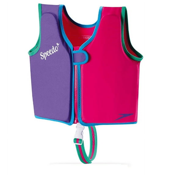 Speedo Classic Adult Life Jacket, Berry/Grape, M