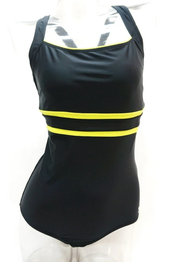 Colorblock Lime Ultraback One-Piece Swimsuit Women's 10