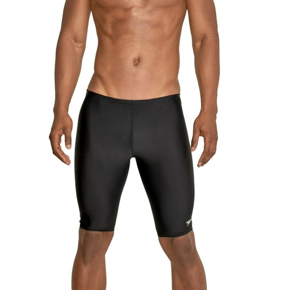 Speedo Eco Endurance Flex Solid Jammer Men's Color: Team Black, Size: 30