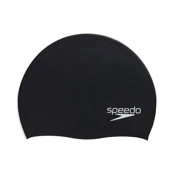 Speedo Elastomeric Solid Silicone Cap - Black 7510192-001