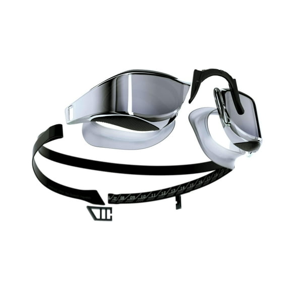 Speedo Fastskin Hyper Elite Mirrored Goggles, Black/Oxid Grey