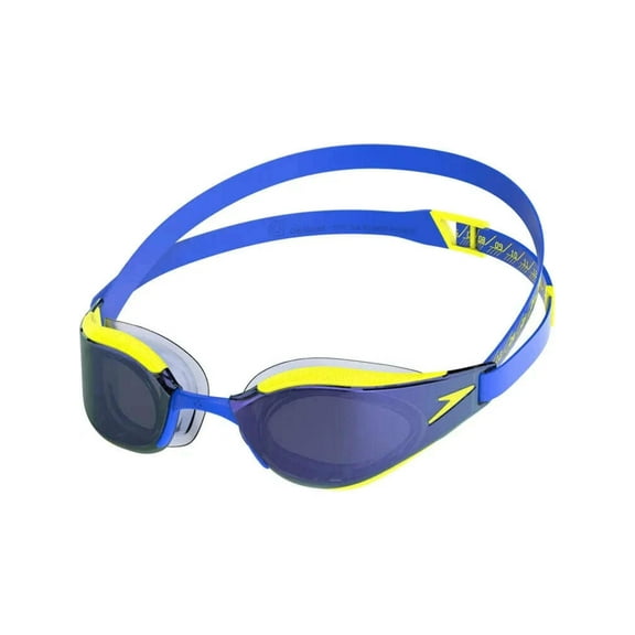 Speedo Fastskin Hyper Elite Mirrored Goggles, Deep Royal/Cobalt/Iris Mirror