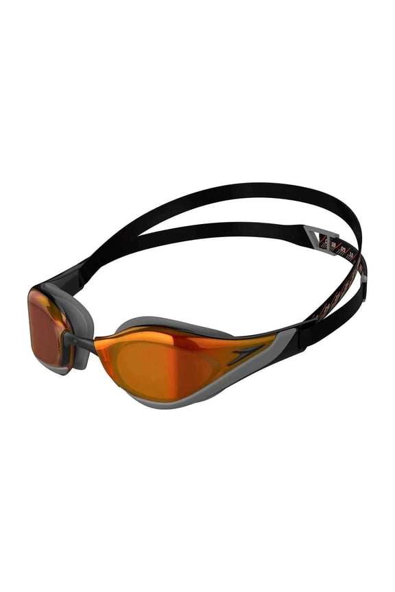 Fastskin Pure Focus Mirrored Goggles, Black/Orange Gold
