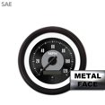 thumbnail image 1 of Speedo Gauge - American Classic Black Face, Black Modern Needles, Black Bezels, 1 of 2