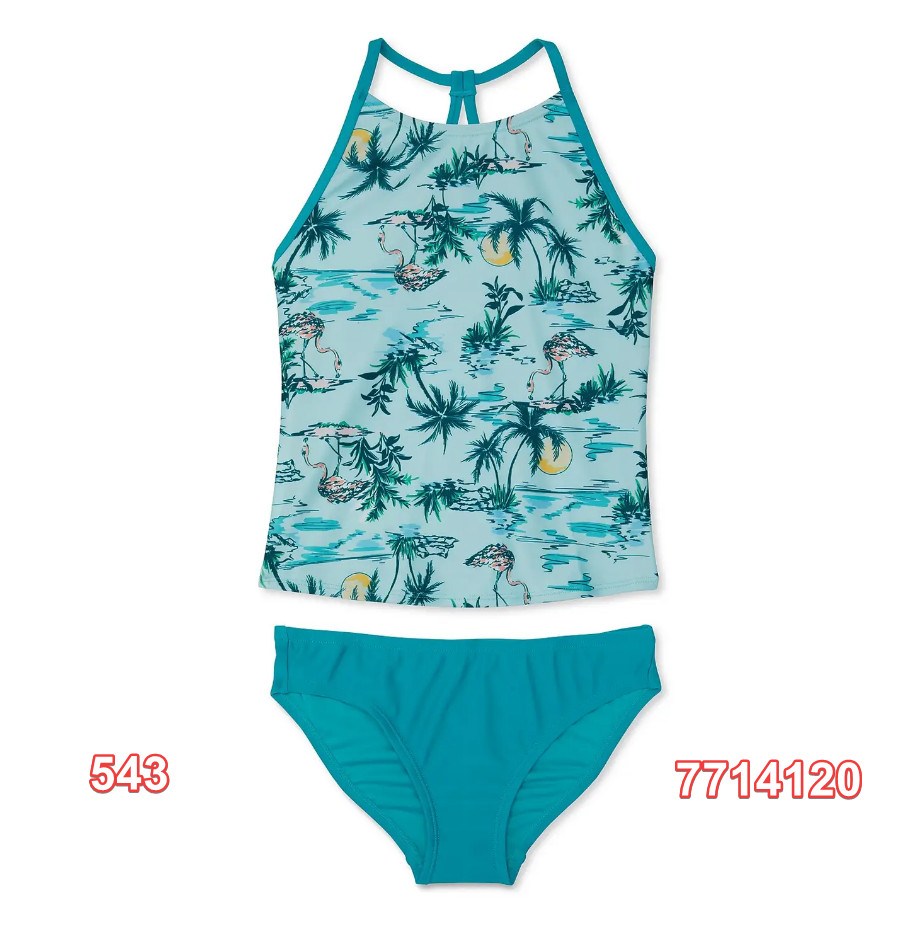 Speedo Sport-Badeanzug Für Mädchen – Racerback, One-Piece, Mit LSF 50+, In Türkis/neongrün