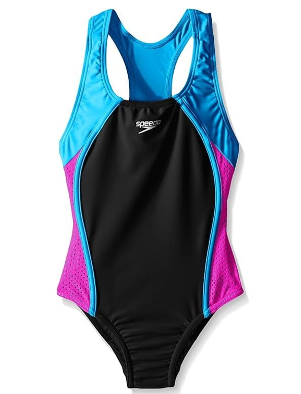 【CLANE】DOT MESH ONE PIECE Riptide One-Piece, Black Polka Dot - Albion Fit