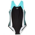 thumbnail image 1 of Speedo Girl's Swimsuit One Piece Swimsuit Infinity Splice Thick Strap, Sea Level, 7, 1 of 4