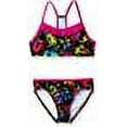 thumbnail image 1 of Speedo Girls Diamond Geo Racerback Tankini Pink Size 12, 1 of 2