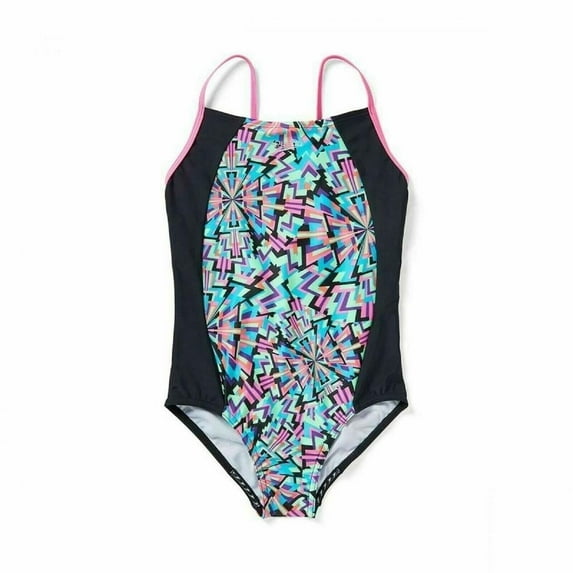 Speedo Girls One Piece Swimsuit, MULTI - MULTI, XS 5/6 New with box/tags