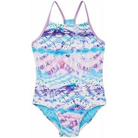 Speedo Girls Thin Strap One Piece Swimsuit