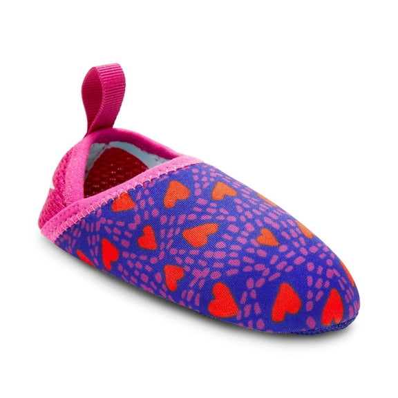 Speedo Girls' Water Booties - Rose/Violet S, Pink/Purple