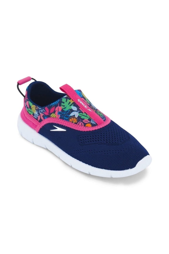 Junior Aqua Skimmer Water Shoes Navy - Large 4-5 - For All Aquatic Adventures