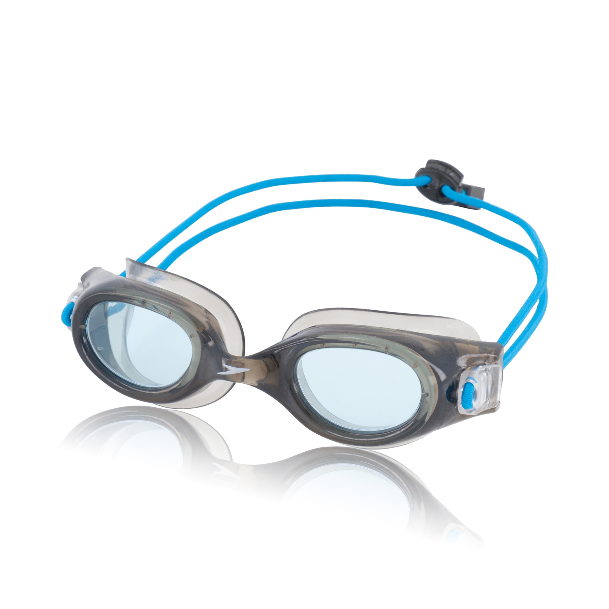 Speedo Junior Hydrospex Bungee Goggle Speedo Black/Celeste