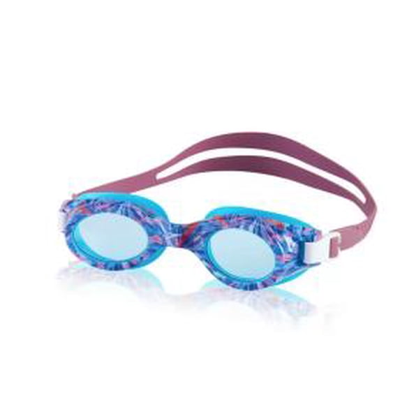 Speedo Junior Jr. Glide Print - Blue Pink Colorburst Celeste
