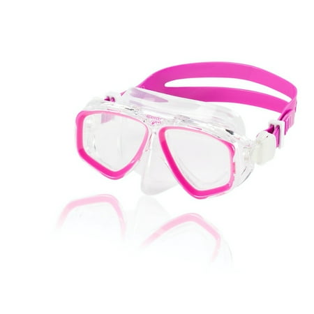 Speedo Junior Recreation Mask - Pink Frost