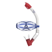 Speedo Junior Riptide Swim Mask and Snorkel Set with Anti Fog and UV Protection, Ages 6 12