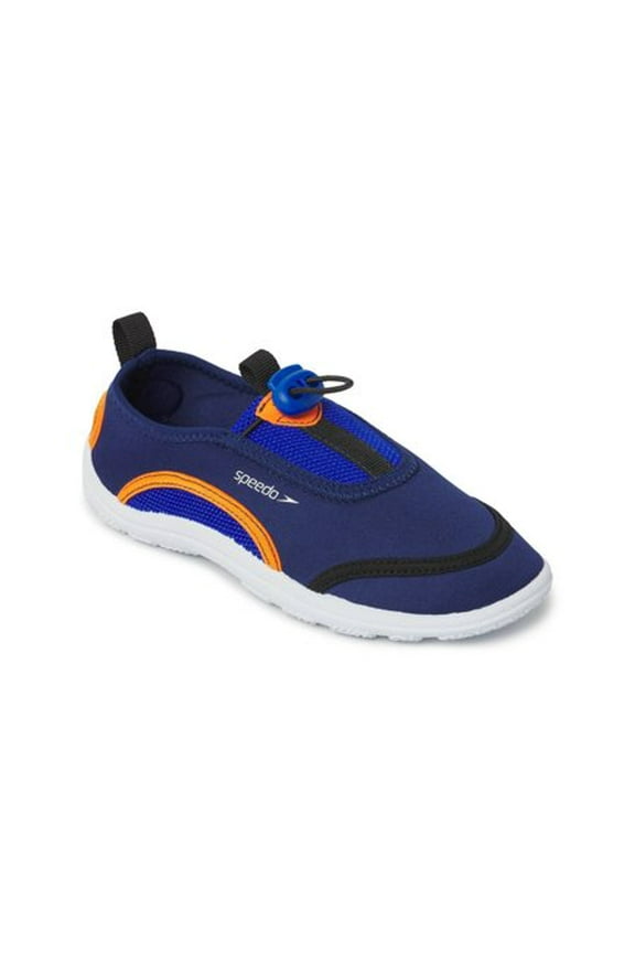 Junior Surfwalker Shoes - Black/Orange/Blue M