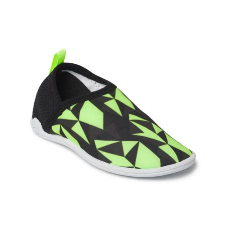 Speedo Kids' Beach Booties - Black/Neon Green XL - Walmart.com