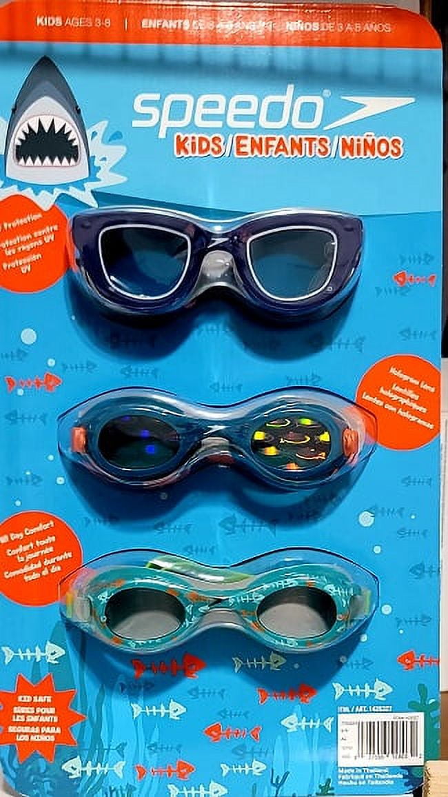 Speedo Kids Goggles, 3pack