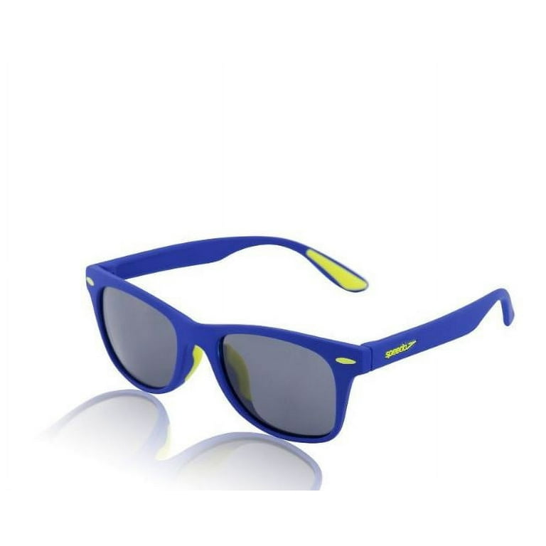 Speedo Kids Wave Fair Swimming Sunglasses UV 400 Shatter Proof Lens Blue
