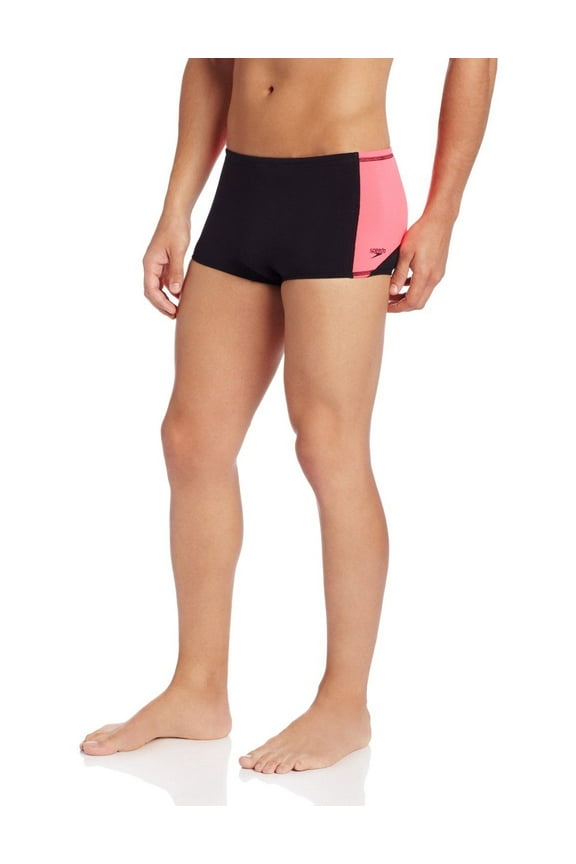 Men's Color Block Endurance Drag Brief Swimsuit Shorts 8051420