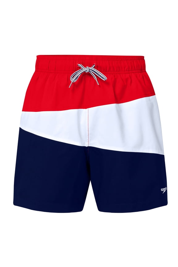 Men's Colorblock 5.5" Volley with Comfort Brief Liner, Sizes S-2XL