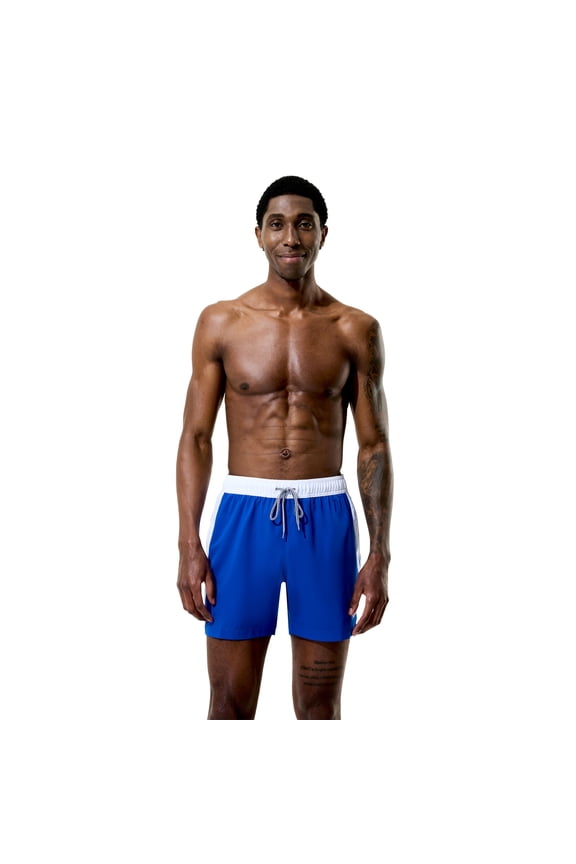 Men's Colorblock 5.5" Volley with Comfort Square Leg Liner, Sizes S-2XL
