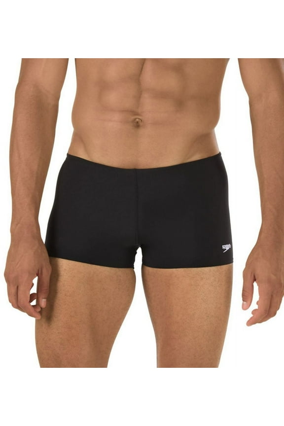 Men's Endurance+ Square Leg Swim Shorts - Black - 34