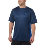 Speedo Mens Longview Short Sleeve Swim Tee New Navy, Small