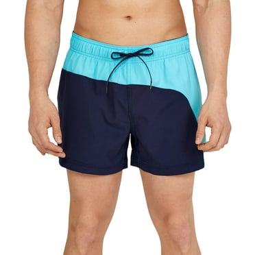 Speedo Men's Standard Swim Trunk Short Length Redondo Solid, Block Peacoat, X-Large