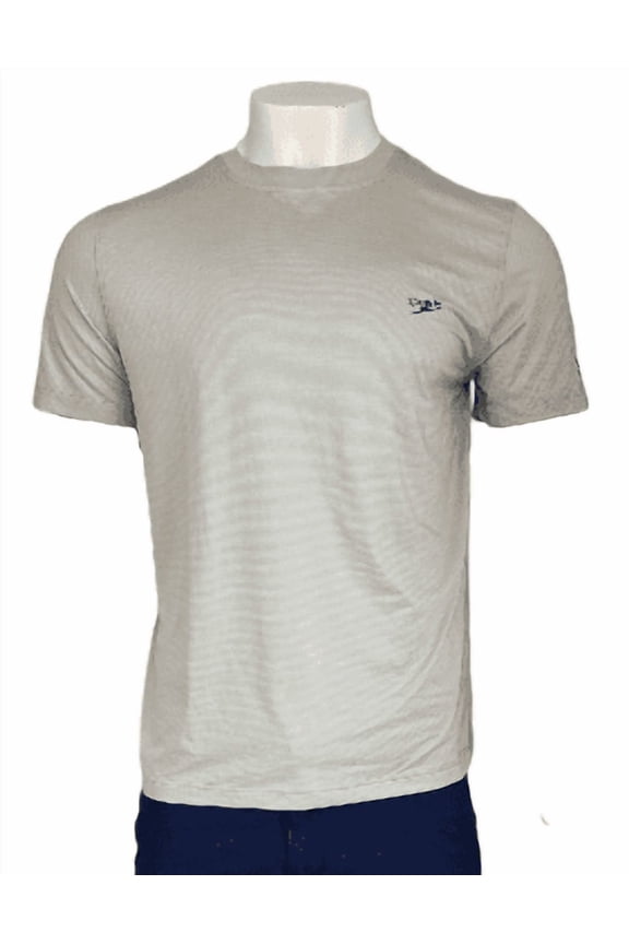 Men's UPF 50+ Short Sleeve Swim Tee (Dolphin, Medium)